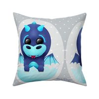 Baby dragon pillow easy cut and sew