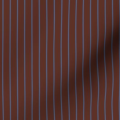 10th   Pinstripe-03 (#5C3125 Brown)