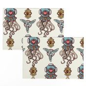 Octopuses in love coordinate