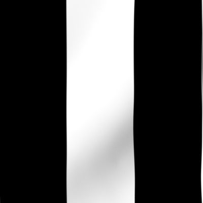 5th Avenue Stripe No. 2 in Black and White Onyx