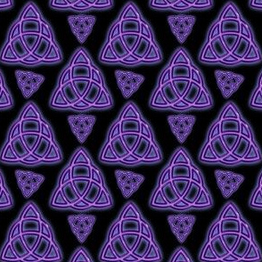 Purple Endless Triquetra