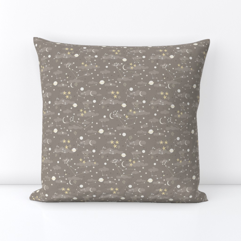 cosmos fabric design - space and stars