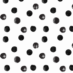 Grunge dots