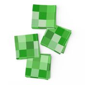 Green Pixel Fabric