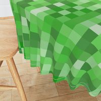 Green Pixel Fabric