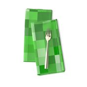 Green Pixel Fabric