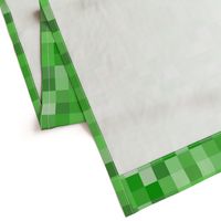 Green Pixel Fabric