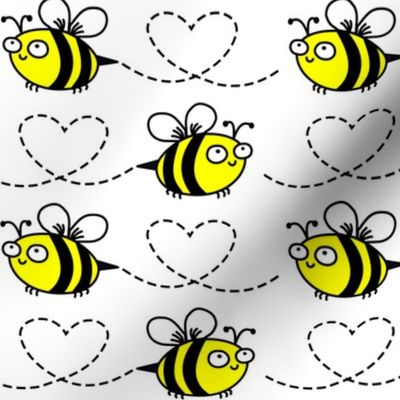 Bumblebees White