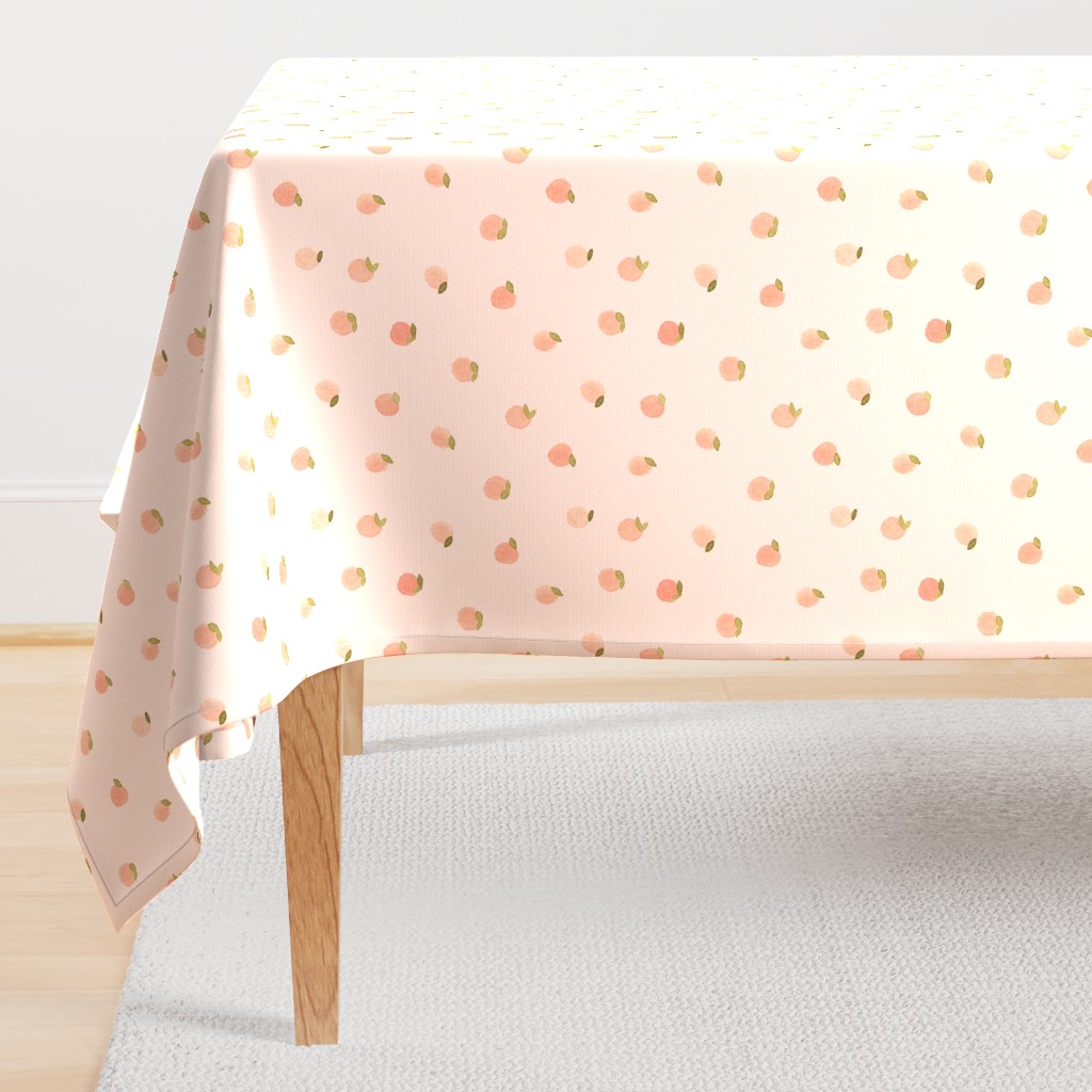 Sweet Peach Polka Dot, Salmon