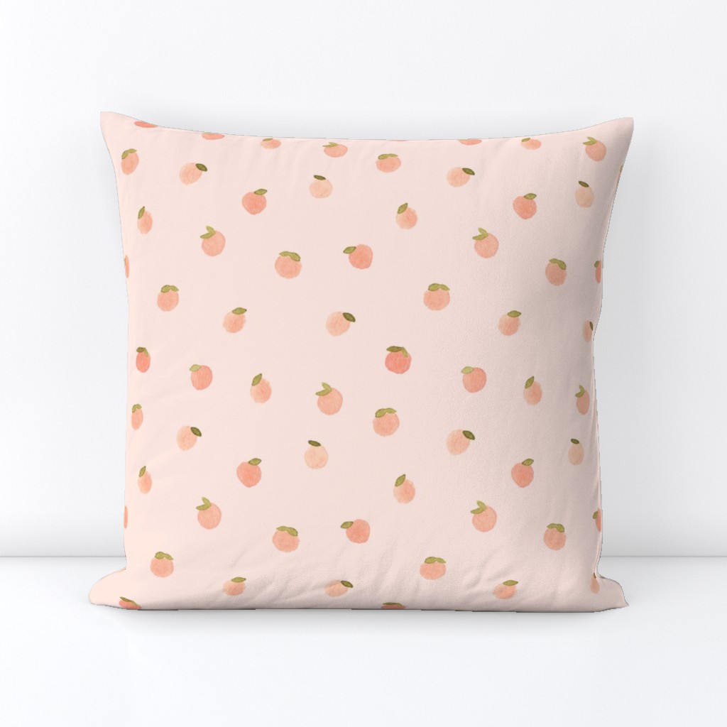 Sweet Peach Polka Dot, Salmon