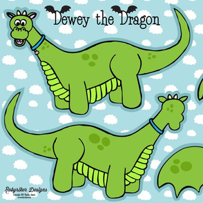 Dewey the Dragon Plushie