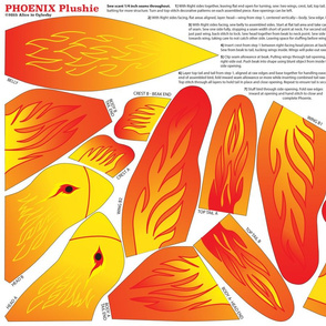 Phoenix Plushie Pattern