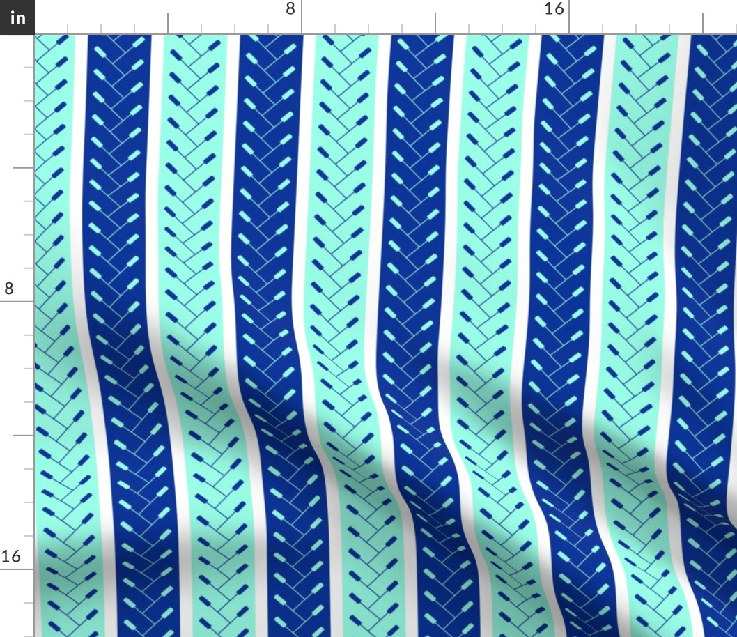 03966652 : boat-race herringbone stripe