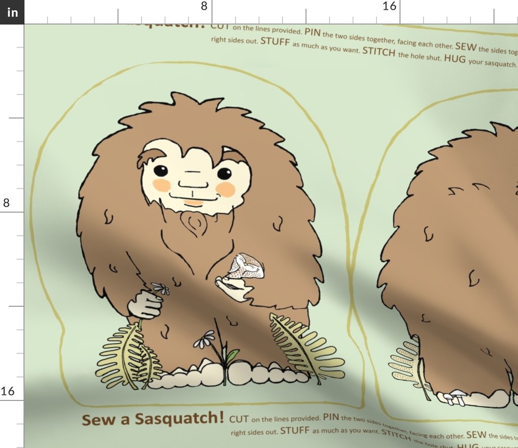 Sew a Sasquatch