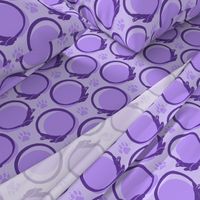 Collared portrait coordinate - purple