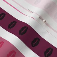 Lipstick Ribbon Stripes