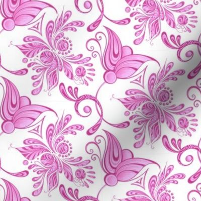 Purple Pretties- Small- White Background- Flower Bud Designs