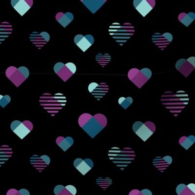 Graphic Hearts