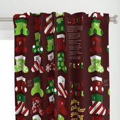 Advent Calendar Mini Stocking Garland