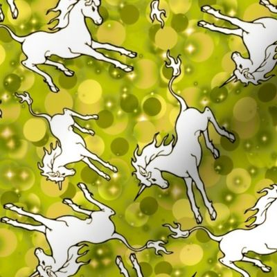 chartreuse unicorns