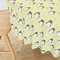 Ice Cold Penguins - Yellow - Large Scale 