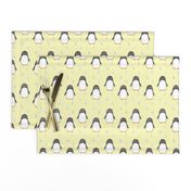 Ice Cold Penguins - Yellow - Large Scale 