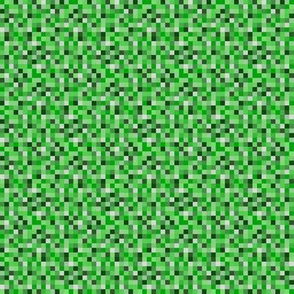 Green 8-bit Print Small