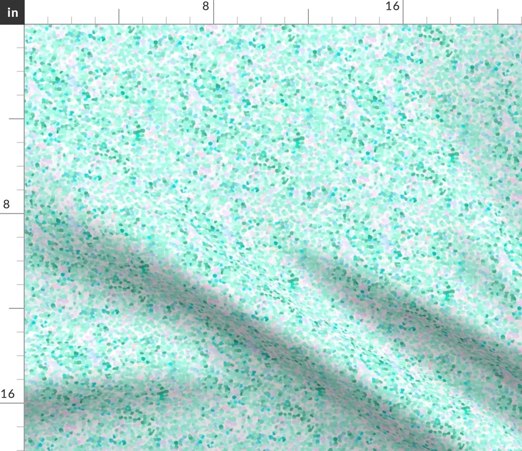 Confetti Mermaid Seafoam* Green, Mini