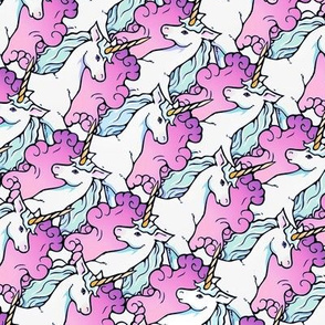 pinky purple unicorns
