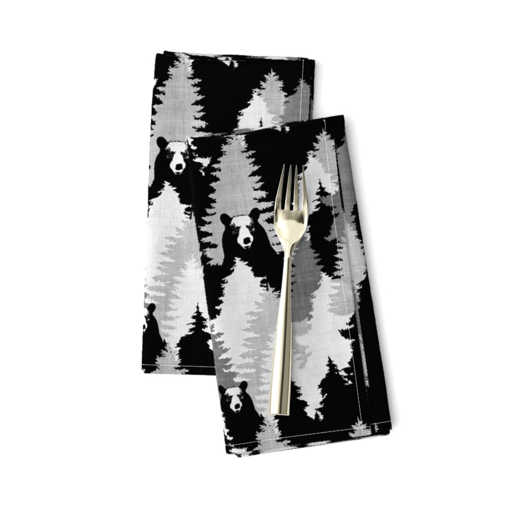 Bear Camo Black & White