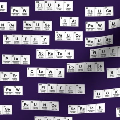 Periodic Cats Violet