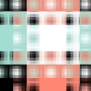 Retro New Mexico ~  Grid Gradient 