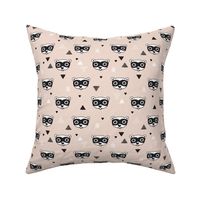 geometric woodland animals raccoon skunk geometric arrows gender neutral kids design