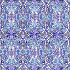 Dripping Paisley Blues (and Purples)