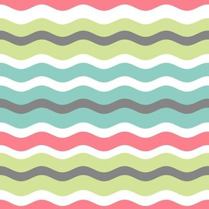Colorful Waves Pattern