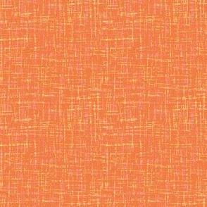 spring quilt orange barkcloth