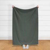 Fraser modern hunting tartan, 3" (1/2 scale)