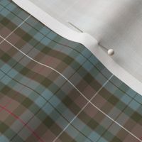 Fraser hunting tartan, 3" weathered (1/2 scale)