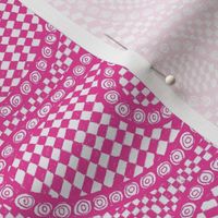 gingham pink