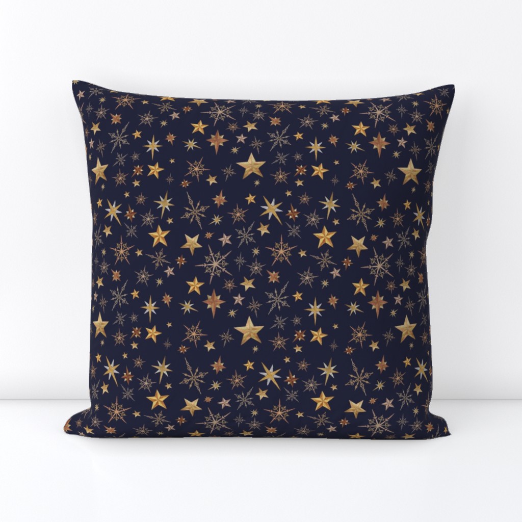 Steampunk Stars - Blue