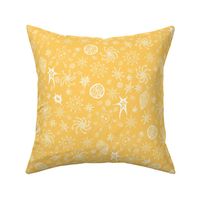 Colourful Celestials - Zingy Frosting - Daffodil Yellow