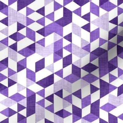 Geometric Background Purple