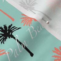 Palm Trees with Beach Cities Script