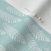 Sword Fern on Sky Blue