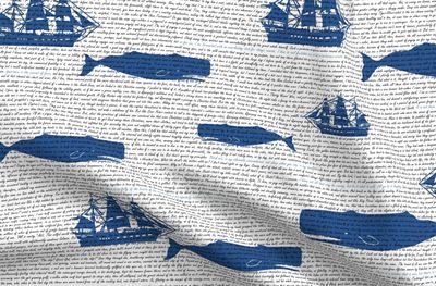 WD Moby Dick Toile Fabric – Weatherly Design