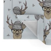 Grey Hipster Deer