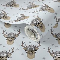 Grey Hipster Deer