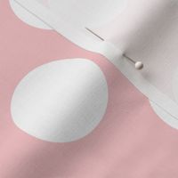 Dauphine Pink and White ~ Polkadot