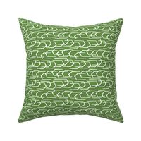 Going Places - Modern Abstract Geometric Green