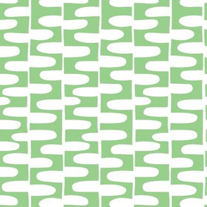 Hopscotch - Modern Geometric Green